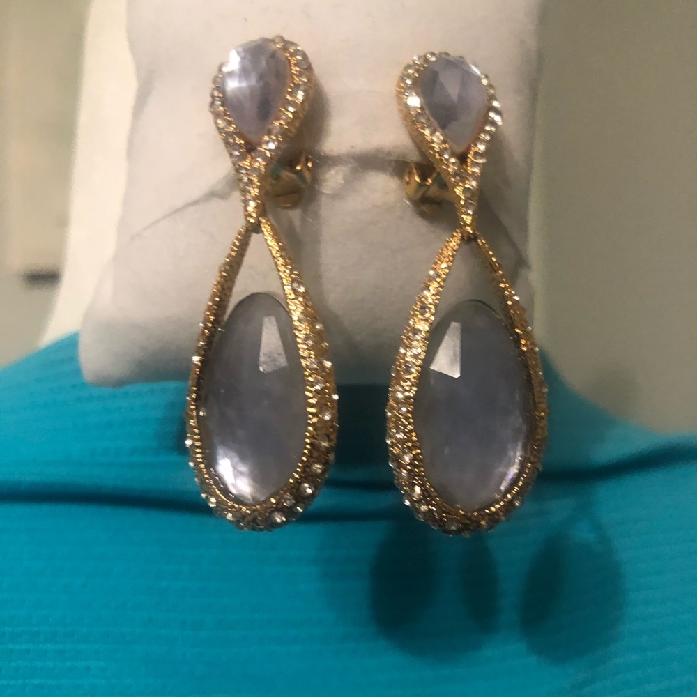 Alexis Bittar clip on earrings